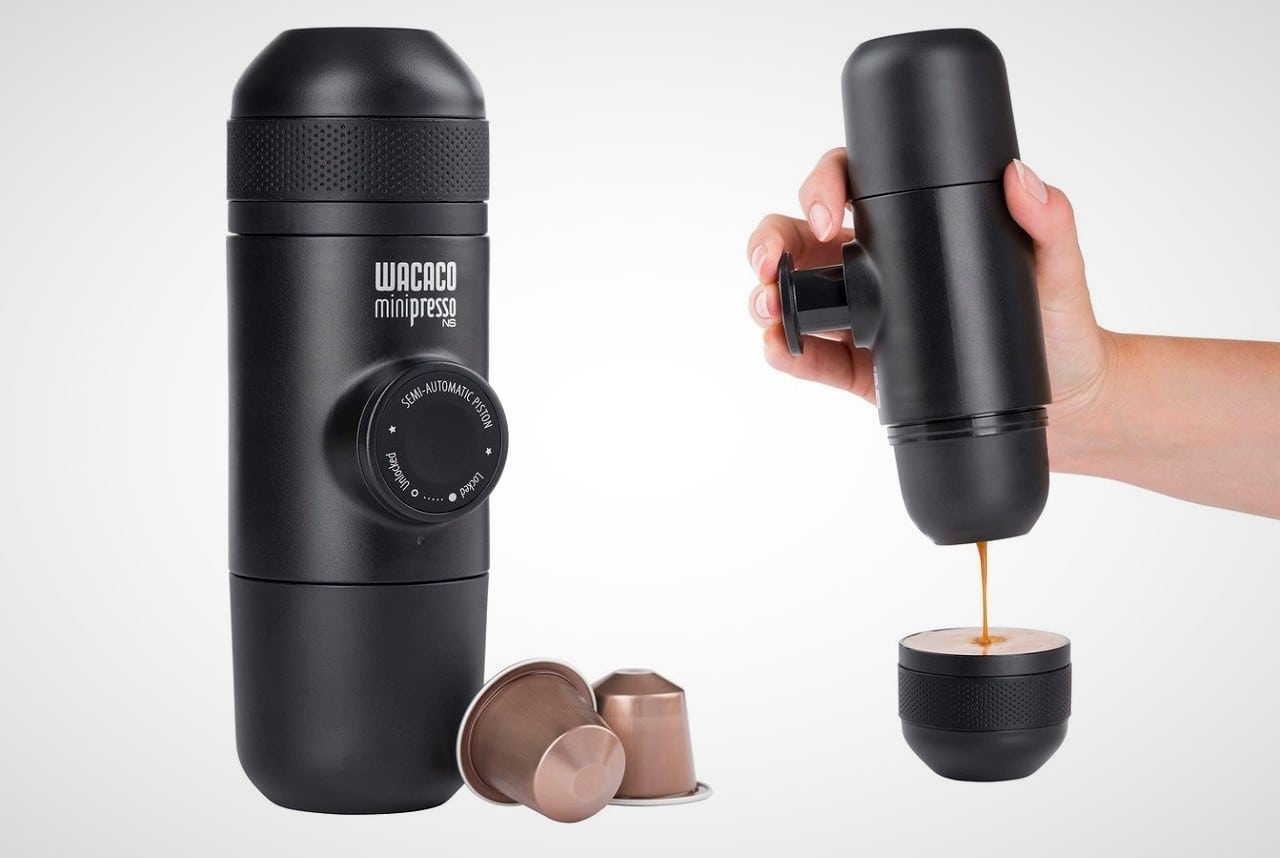 rechargeable portable espresso maker or kettle