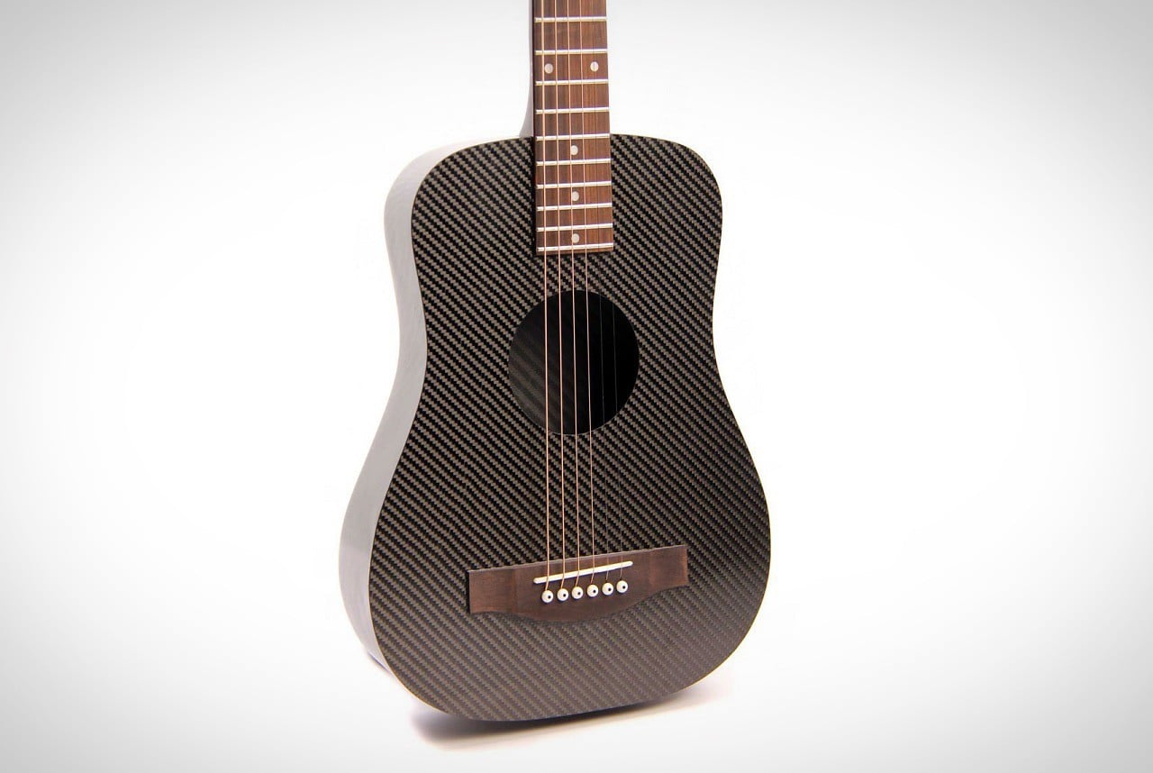 KLOS Carbon Fiber Travel Acoustic Guitar Men's Gear