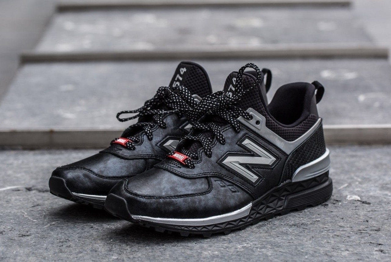 new balance 574 black sport