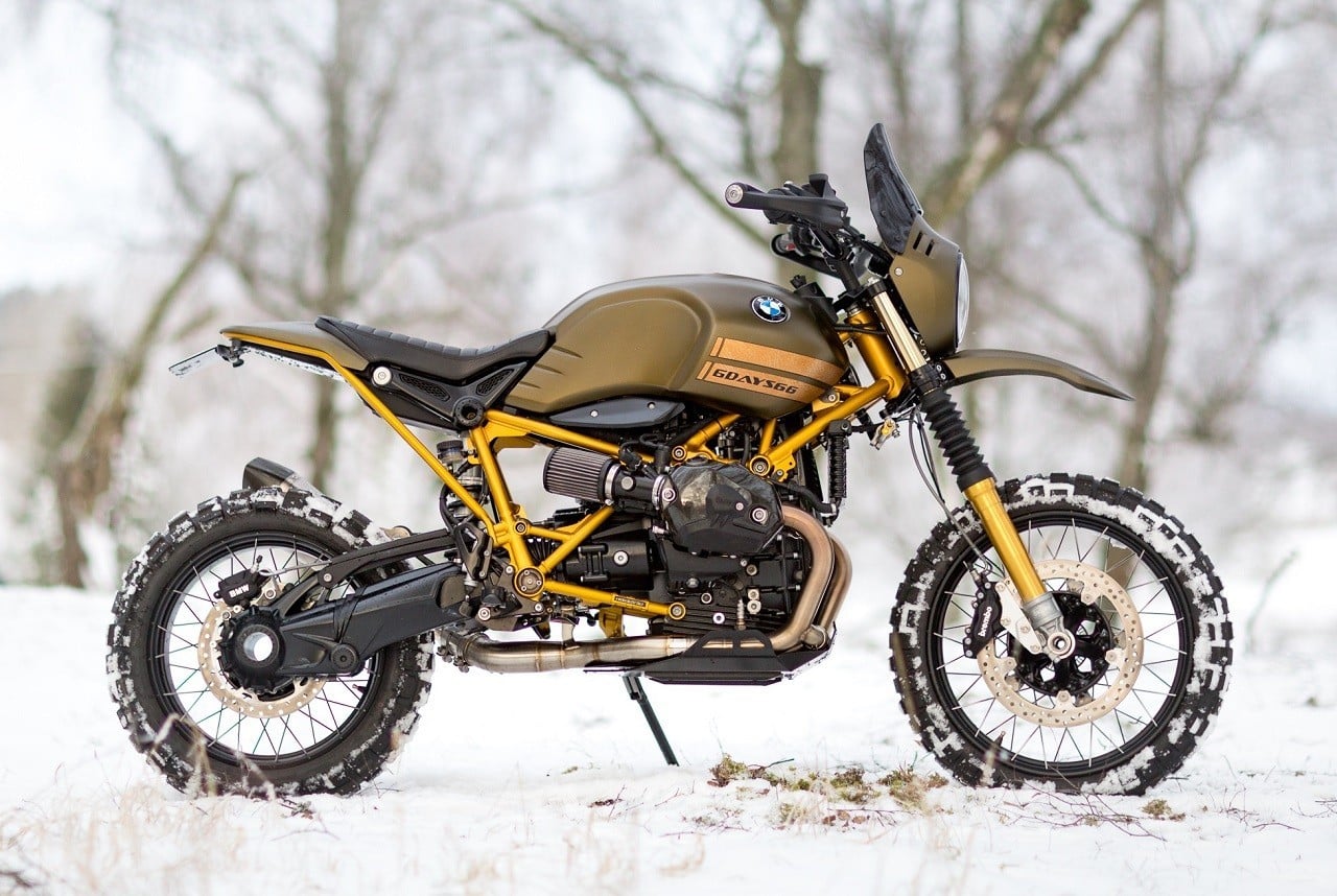Unique Custom Cycles 6 Days 66 BMW R nineT Men s Gear