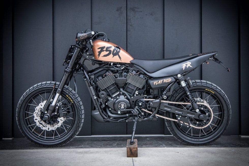 Harley-Davidson Lugano Street ‘Flat-Rod’ Tracker