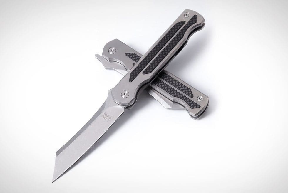 Katsu Carbon/Titanium Folding Knife