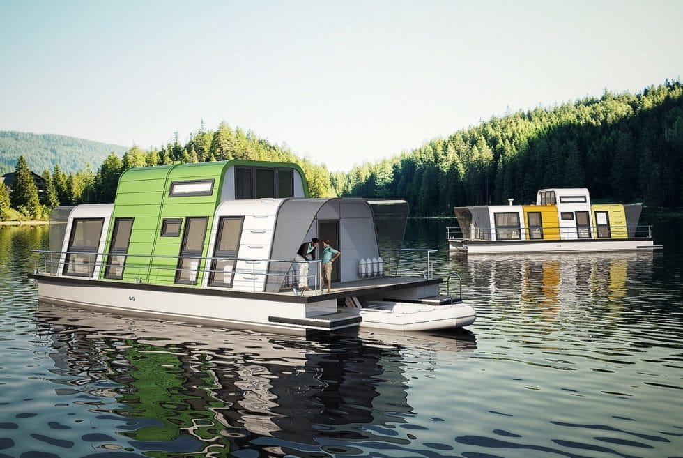 Modul GO Houseboat Concept
