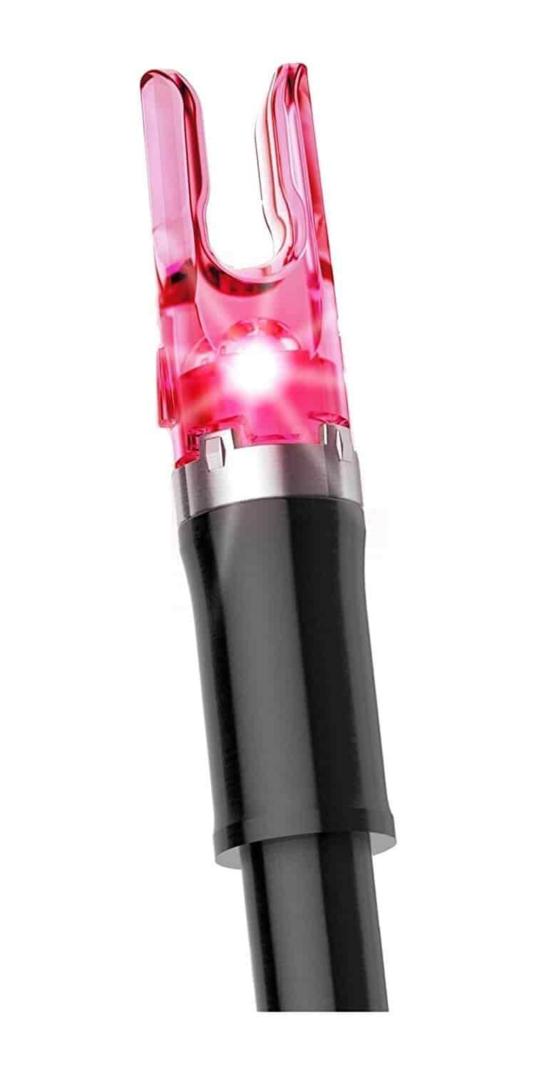 Best Lighted Nock - Clean-Shot Nock Out Lighted Nock (Red)