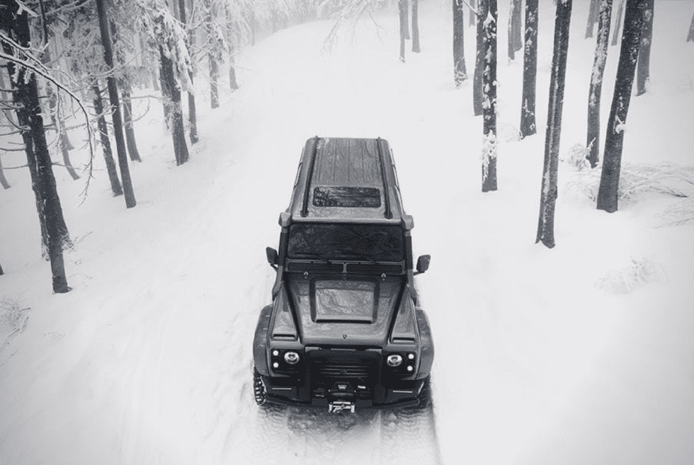 Ares Design Re-fitted Land Rover Defender