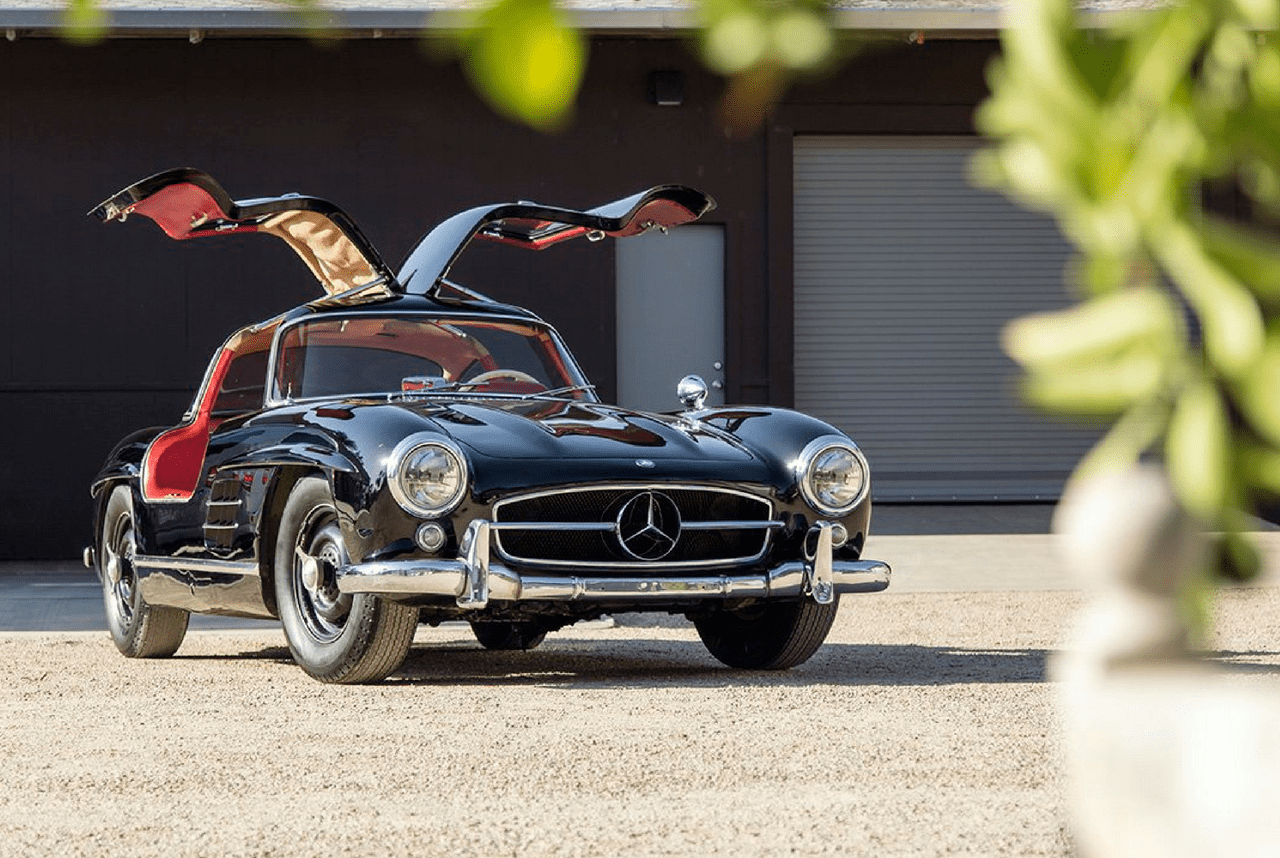 1955 Mercedes 300SL Gullwing Coupe On Auction | Men's Gear