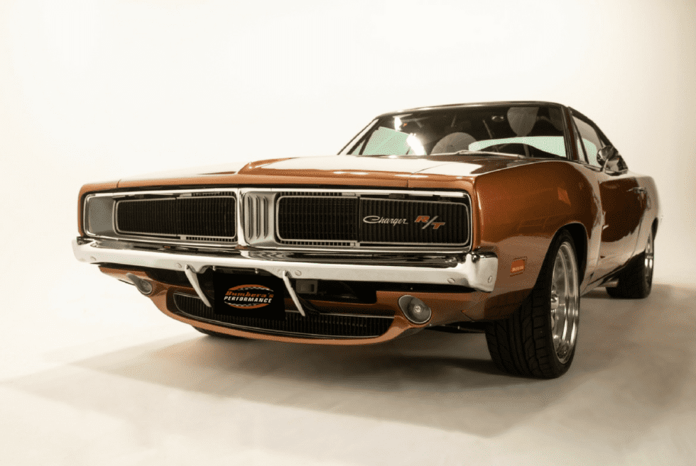 A 69 Charger with A 707-HP Hellcat Engine