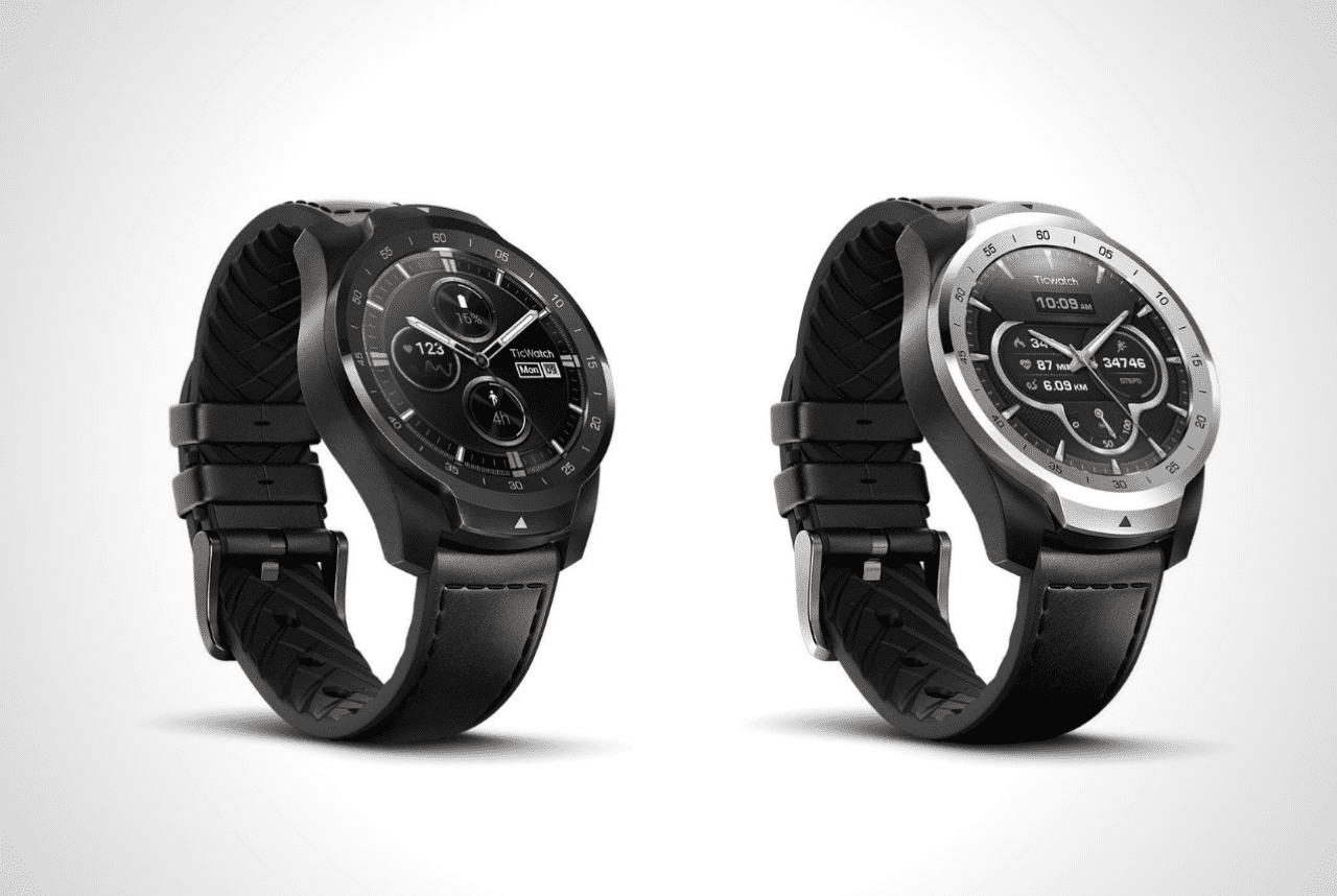 ticwatch pro smartwatch wrist watch