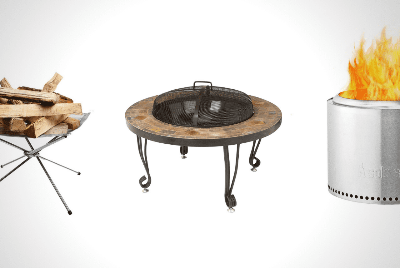 Best 8 Portable Fire Pits To Have While, Tripod Crystal Fire Pit