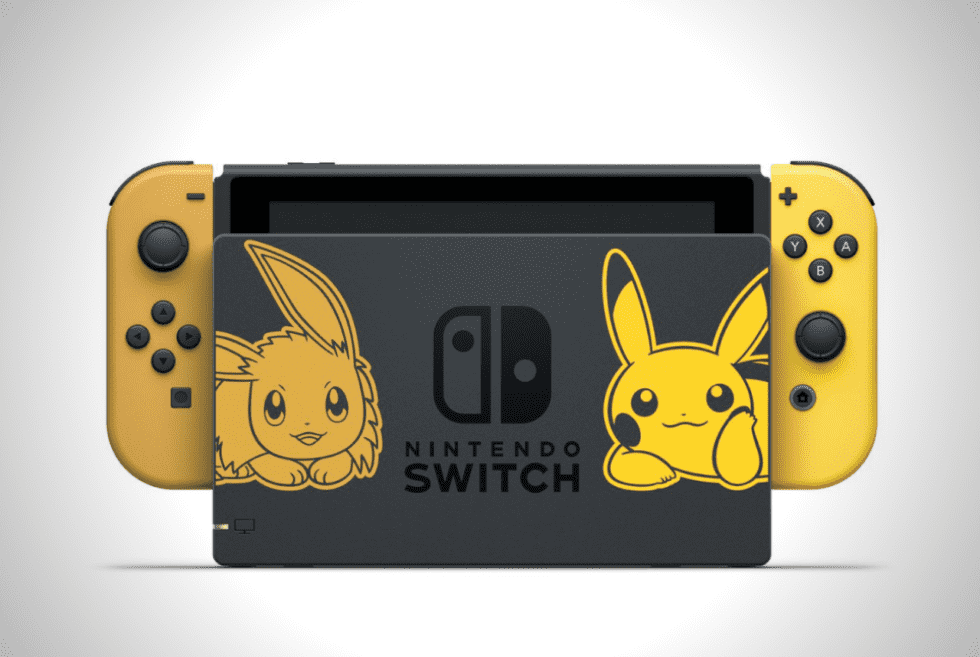 Pikachu & Eevee Nintendo Switch Bundle