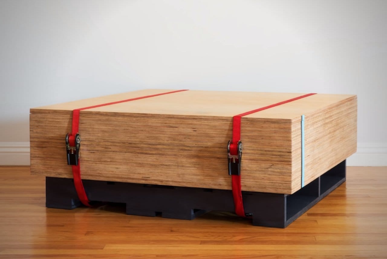 Plywood Stack Coffee Table By Chris Salomone