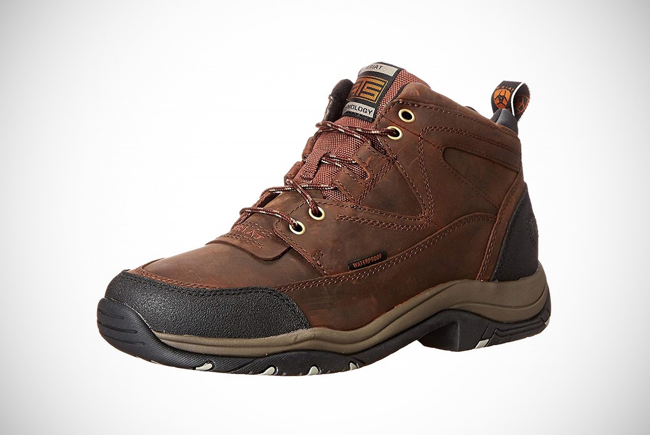 ariat men's terrain h2o hiking boot copper