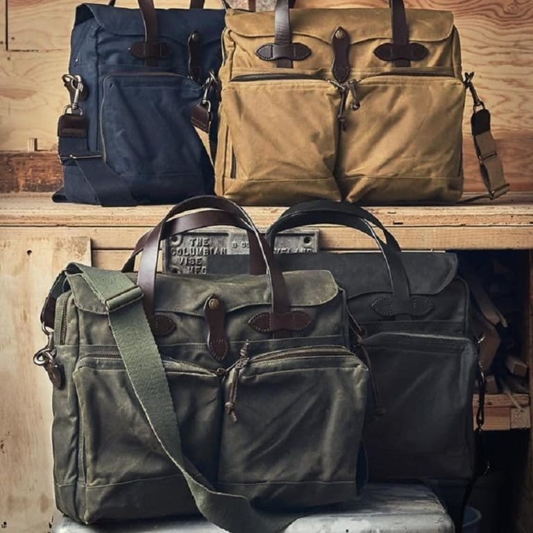 Filson 24-Hour Tin Cloth Briefcase | Men's Gear