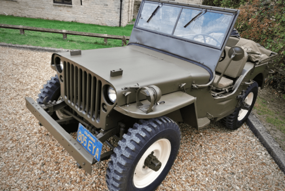 A 1945 Jeep Willys Once Owned By Steve McQueen