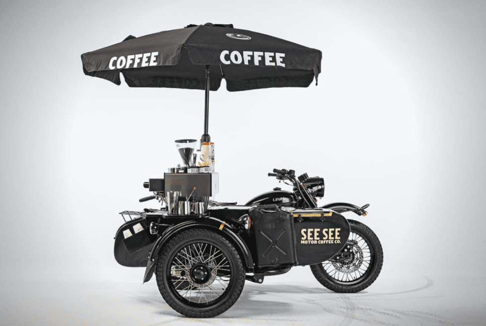A Racing Bike That Makes Espressos