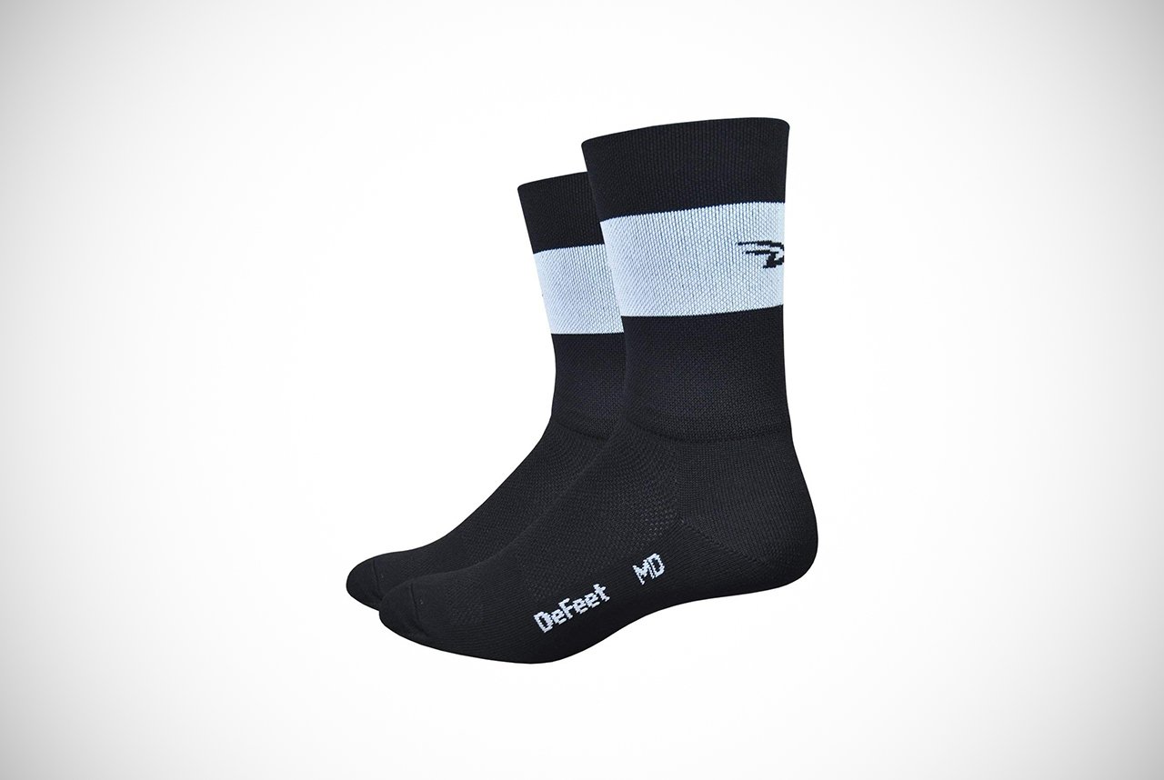 New Long Black Cycling Socks Size 7-13 