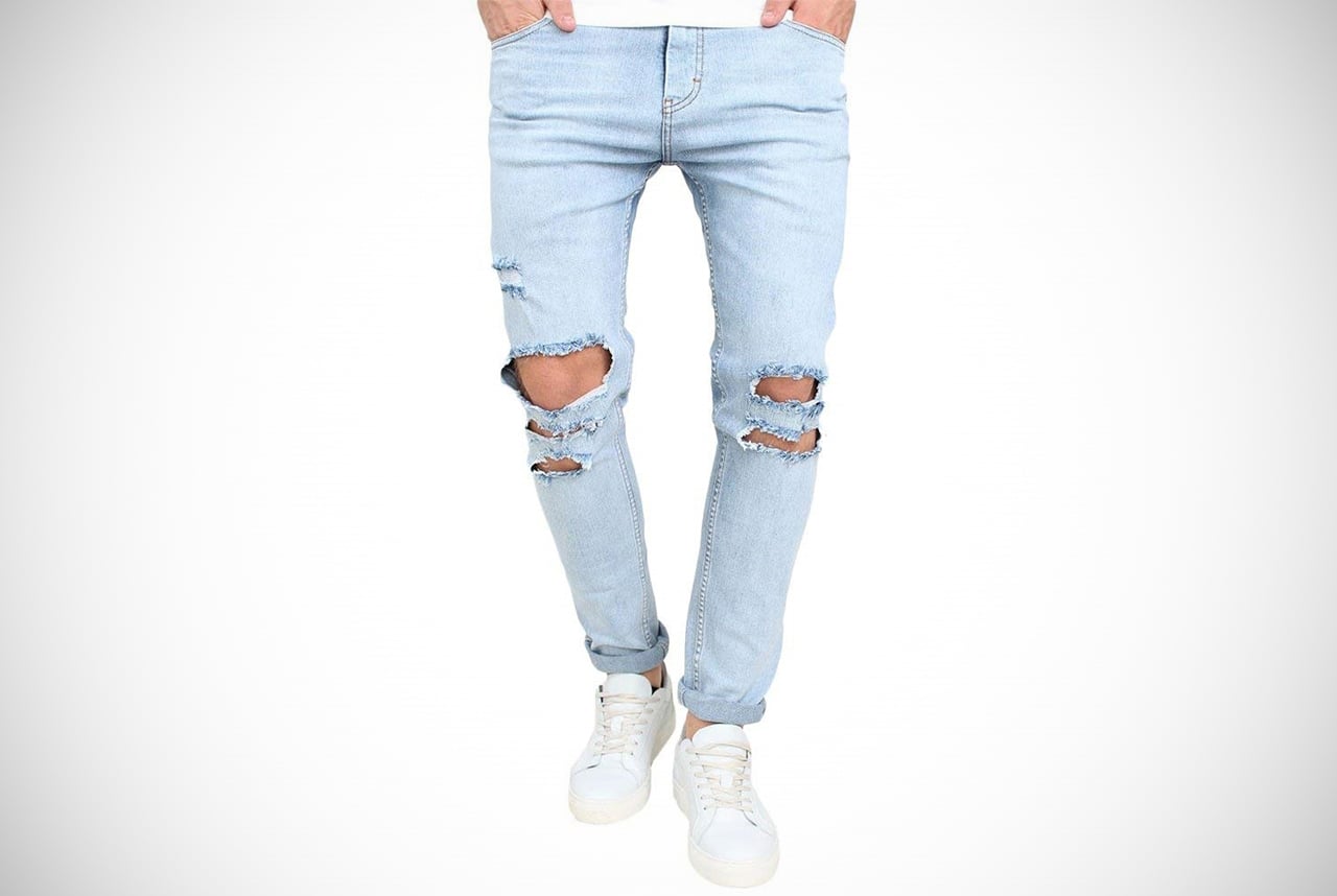 ripped jeans style men