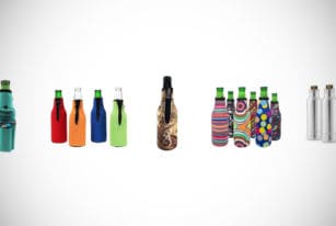 beer bottle koozie holders