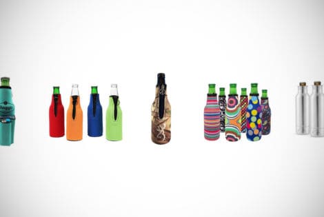 beer bottle koozie holders