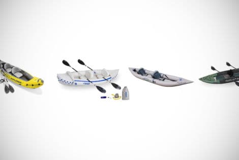 Inflatable kayaks