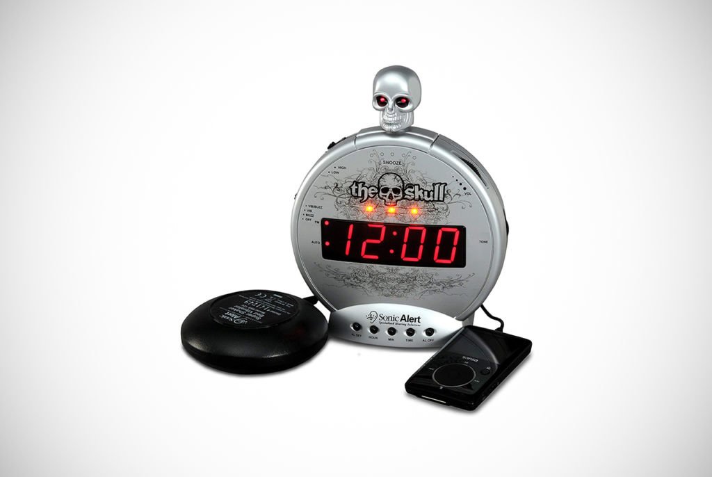 loudest alarm clock with no snooze or off button