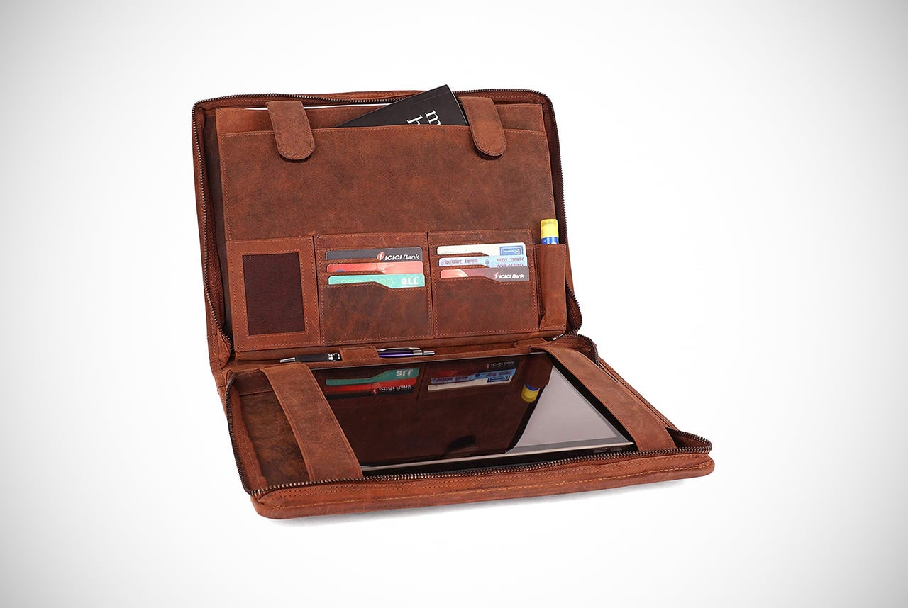 Top 17 Leather Portfolios For Men That'll Keep You Organized In Style