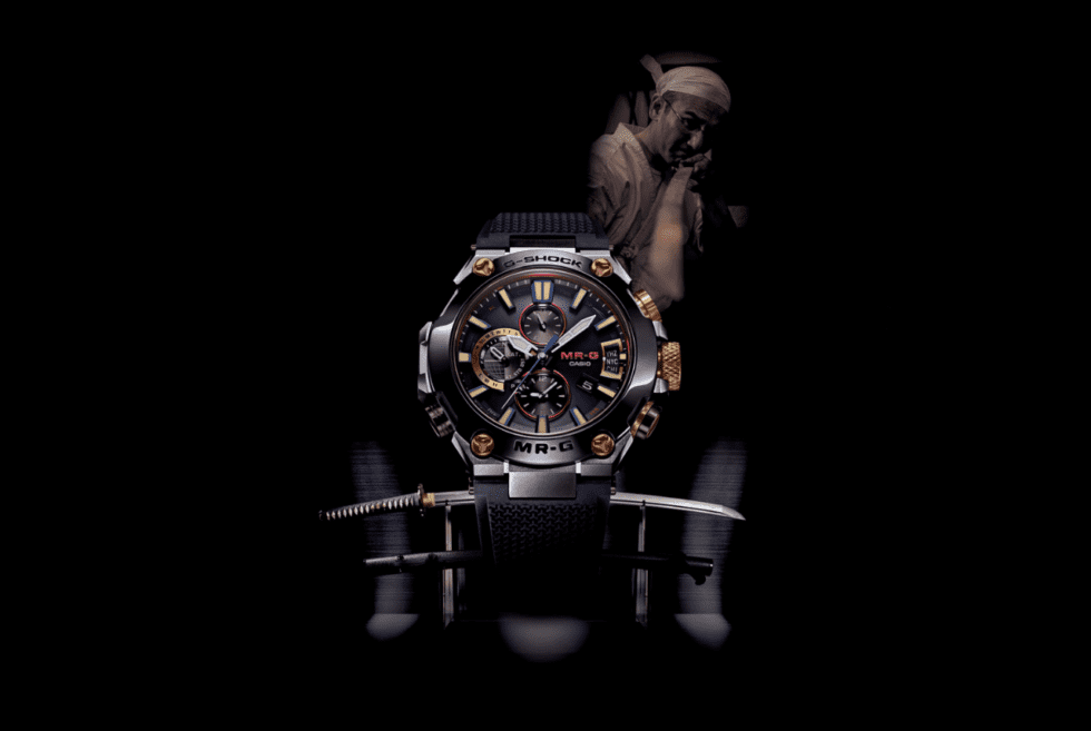 The Casio MRGG2000RJ-2A Is A Samurai-Inspired Luxury Timepiece