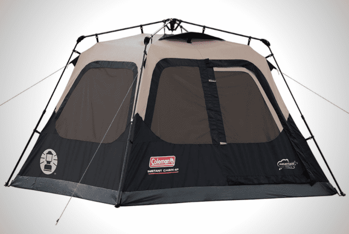 Coleman Cabin Tent with Instant Setup