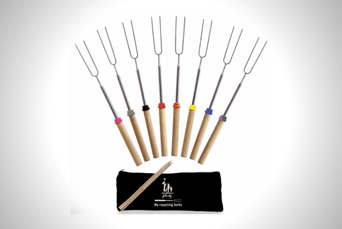 Extending Marshmallow Roasting Sticks