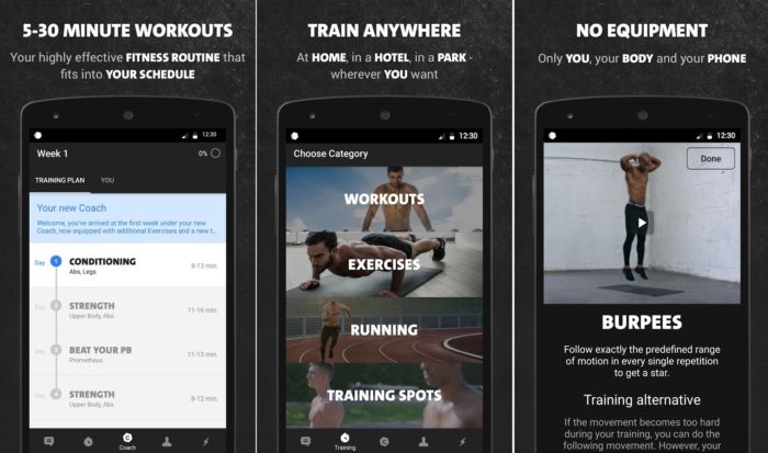 Freeletics Bodyweight