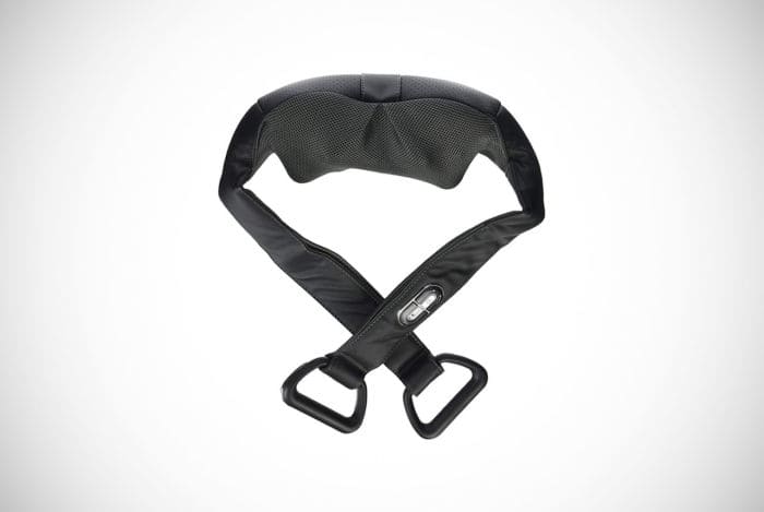 Brookstone Cordless Shiatsu Neck & Back Massager with Heat