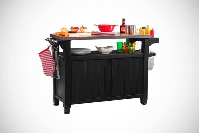 BS Portable Stainless-Steel Cooking Station