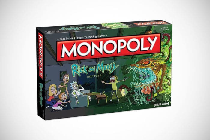 Monopoly Rick and Morty Board Game
