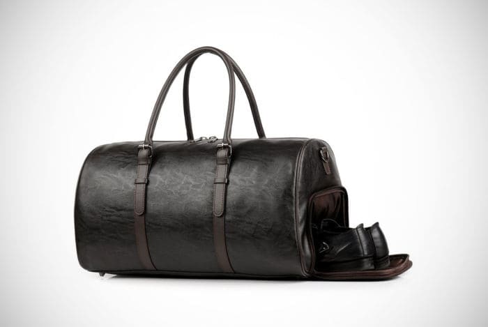 Doreamale Leather Men Gym Bag