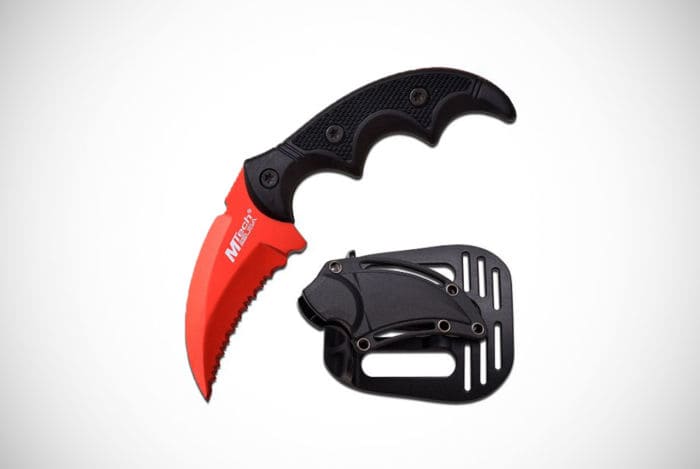 MTech Full Tang Hawk Blade Holster Karambit