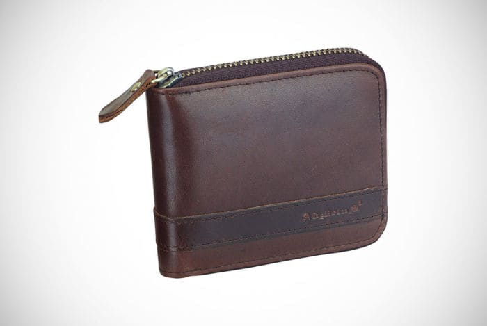 Admetus Bifold Zipper Wallet