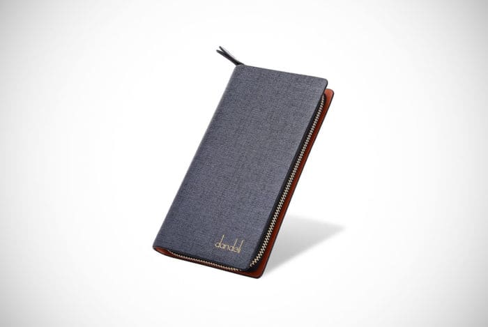 Dandeli Leather Long Zipper Wallet