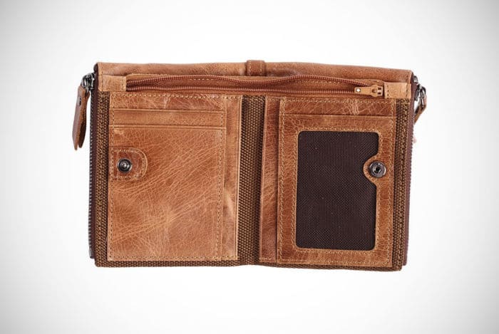 Easyoulife RFID Zipper Wallet