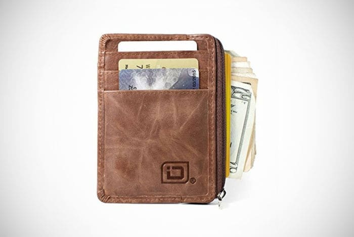 ID Stronghold Zipper Wallet