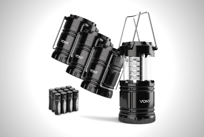 Vont 4 Pack LED Camping Lantern
