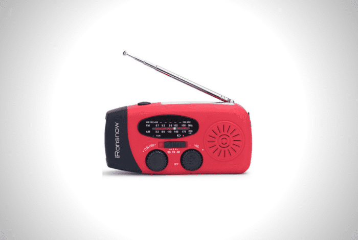 iRonsnow Solar Emergency NOAA Weather Radio