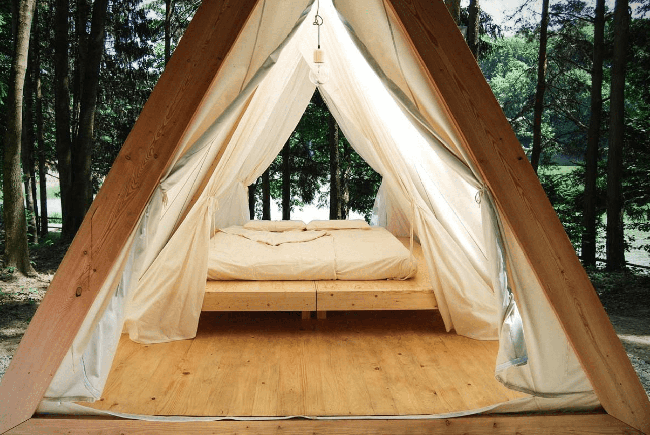 проект дом шатер