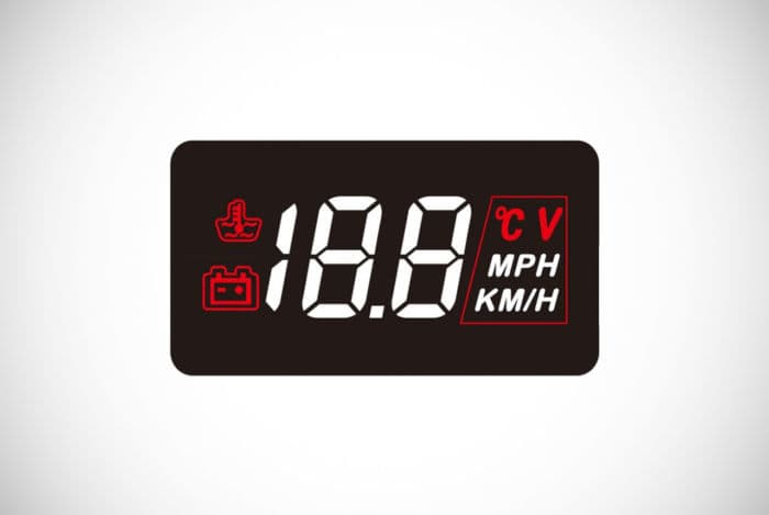 Sherox Head-Up Speed Monitor