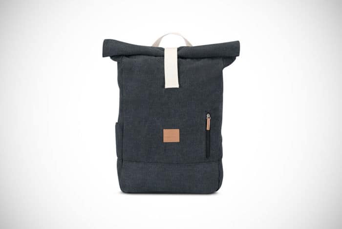 Johnny Urban Rolltop Cotton Canvas Backpack