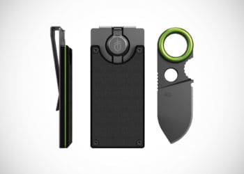 Gerber GDC Money Clip with Built-in Fixed Knife