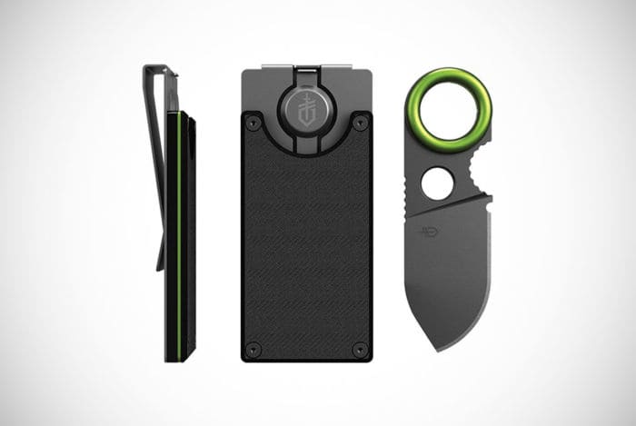 Gerber GDC Money Clip with Built-in Fixed Knife