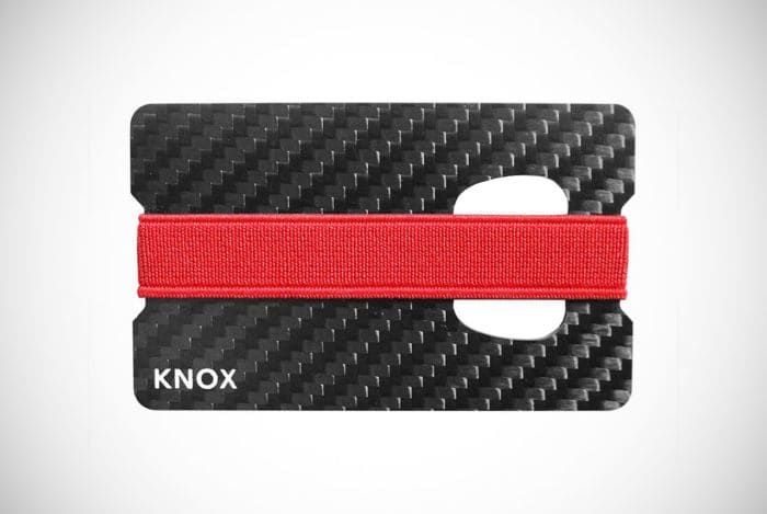 Knox Carbon Fiber Money Clip Wallet