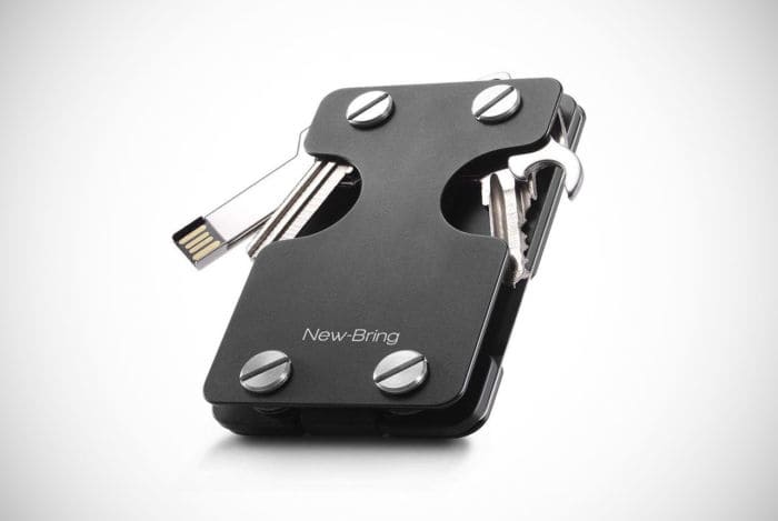New-Bring Multifunction Metal Key Holder Wallet