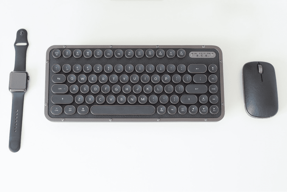 Azio Retro Series Wireless Keyboard And Mouse