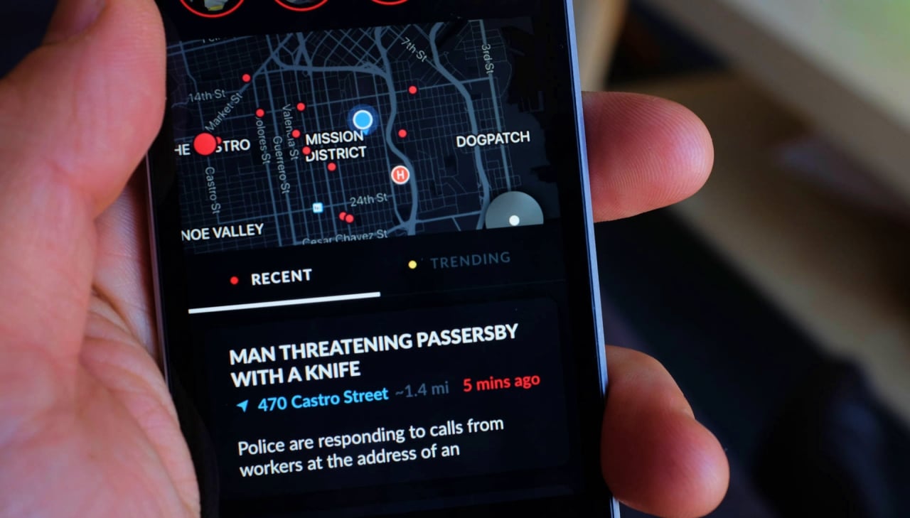 Citizen App for vigilantes